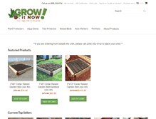 Tablet Screenshot of growitnowgarden.com